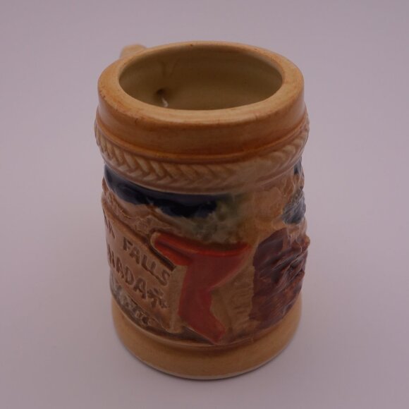 NIAGARA FALLS CANADA and Oktoberfest Rickards Mini Ceramic Beer Steins - Picture 15 of 16
